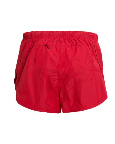 BASE unisex bežecké krátke nohavice - Barva: 04 - Červená, Velikost: XS