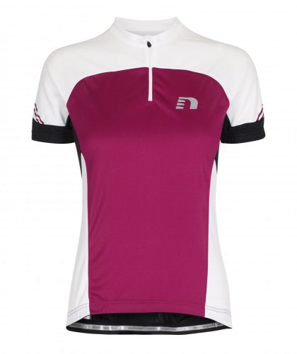 BIKE dámský cyklistický dres - Barva: 050 - Černo / Fialová, Velikost: M