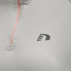 Funkčná bežecká mikina dámska zo zipsom L/S dlhý rukáv - 500136-1113