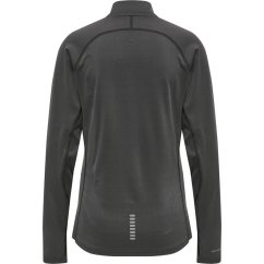 Funkčná bežecká mikina dámska zo zipsom L/S dlhý rukáv - 500136-2130