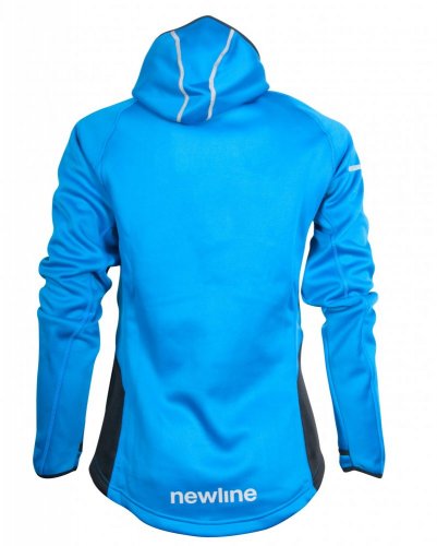 BASE dámská běžecká mikina s kapucí - Barva: 016 - Modrá, Velikost: XS