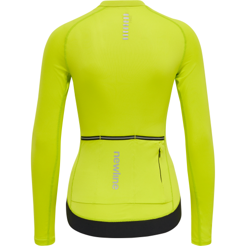 BIKE dámsky cyklistický dres dlhý rukáv 500122 - Barva: 2001 BLACK, Velikost: XS