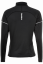 BASE dámská běžecká mikina s rolákem na zip - Barva: 060 - Černá, Velikost: S